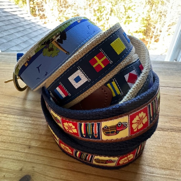 YRI Accessories Nwt Lot Yri Mens Belt Leather Man Belts Ribbon